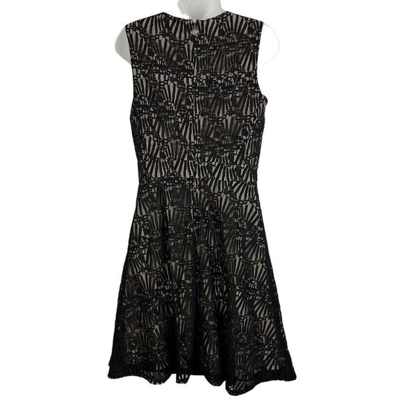 Tommy Hilfiger Black Lace Dress Sleeveless Middle Length Sz 6 NWT - Picture 4 of 13